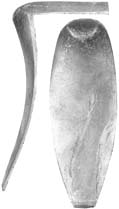 Early Wide Style Buttplate, sand cast nickel silver

Overall 5-1/4", width 1-7/8", comb 2-5/8"